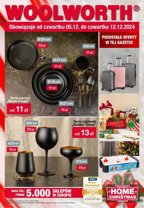 Woolworth - gazetka promocyjna Gazetka od czwartku 05.12 do czwartku 12.12