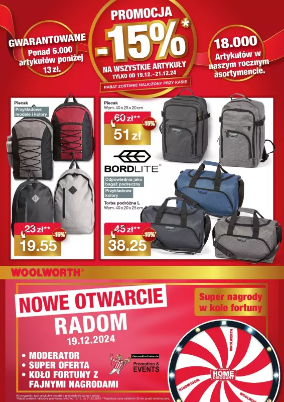 Woolworth - gazetka promocyjna WIELKIE OTWARCIE! RADOM, ul Bolesława Chrobrego 1 od czwartku 19.12 do soboty 21.12 - strona 5