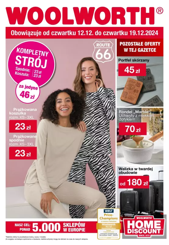 Woolworth - gazetka promocyjna Gazetka od czwartku 12.12 do czwartku 19.12