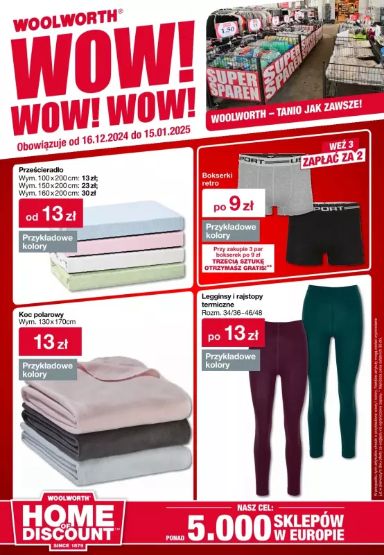 Woolworth - gazetka promocyjna Gazetka od poniedziałku 16.12 do środy 15.01 - strona 47