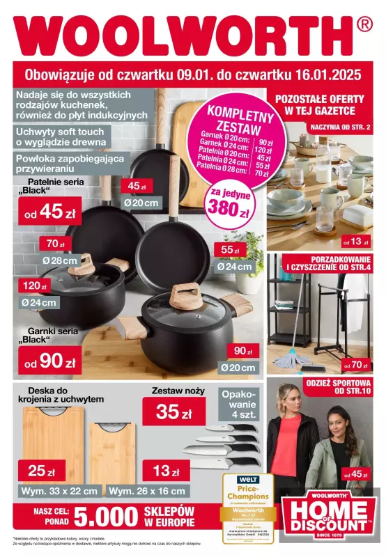 Woolworth - gazetka promocyjna Gazetka od czwartku 09.01 do czwartku 16.01