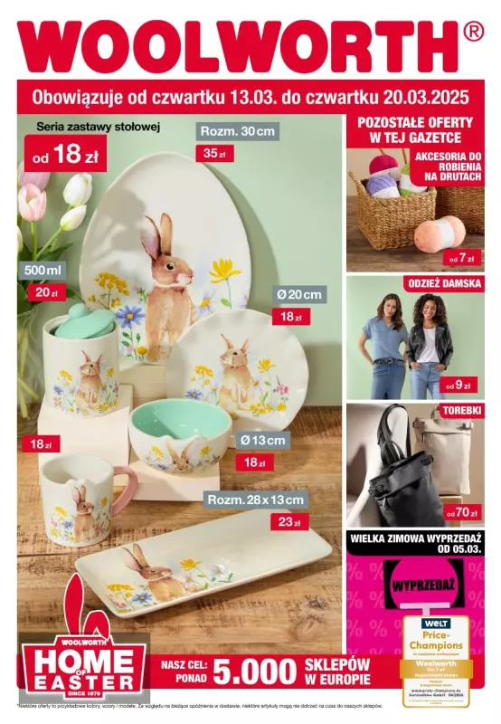 Woolworth - gazetka promocyjna Gazetka od czwartku 13.03 do czwartku 20.03