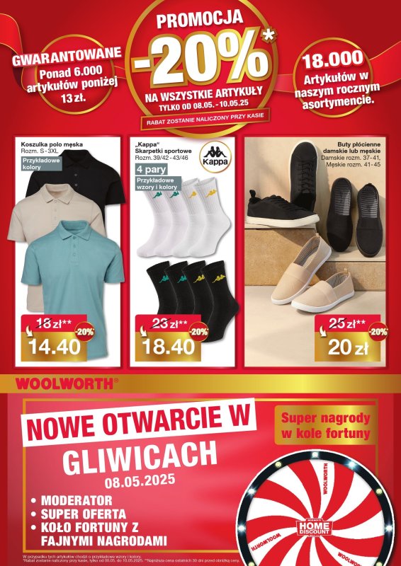 Woolworth - gazetka promocyjna WIELKIE OTWARCIE! GLIWICE, ul Łabędzka 24 od czwartku 08.05 do soboty 10.05 - strona 5