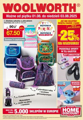 Woolworth - gazetka promocyjna Gazetka od piątku 01.08 do poniedziałku 11.08