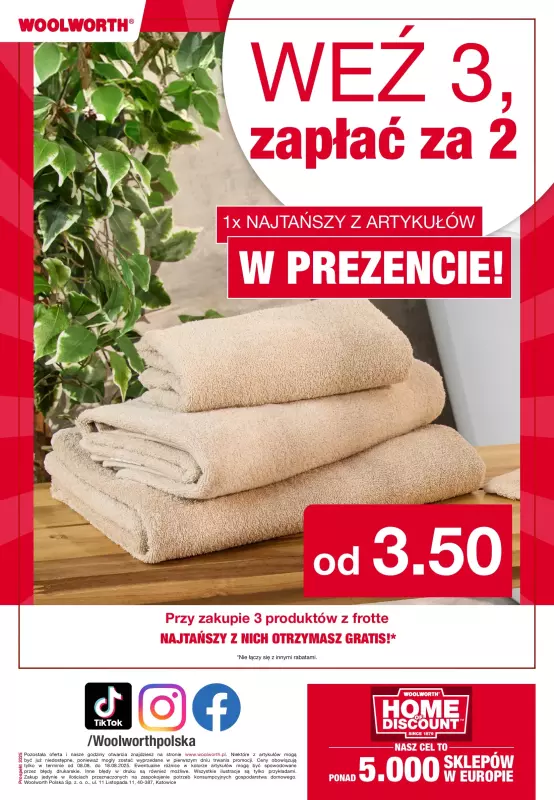 Woolworth - gazetka promocyjna Gazetka od piątku 08.08 do poniedziałku 18.08 - strona 13