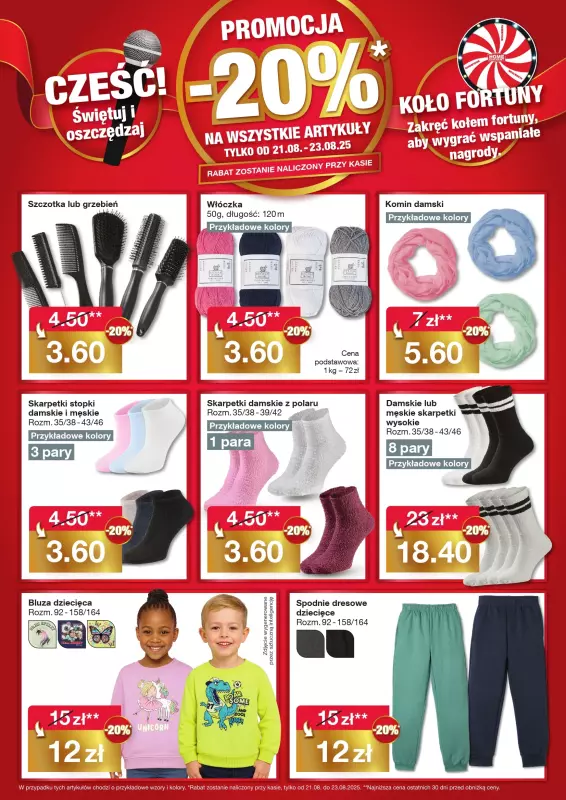 Woolworth - gazetka promocyjna WIELKIE OTWARCIE! WARSZAWA, ul. Głębocka 13 od czwartku 21.08 do soboty 23.08 - strona 2