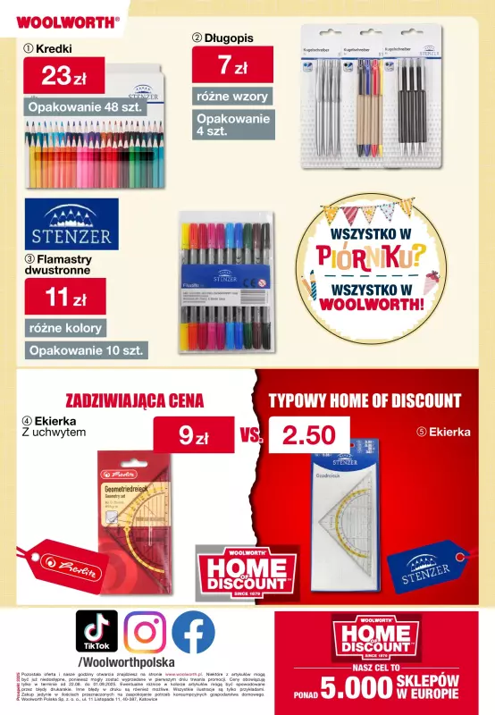 Woolworth - gazetka promocyjna Gazetka od piątku 22.08 do poniedziałku 01.09 - strona 22