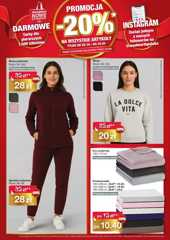 Woolworth - gazetka promocyjna WIELKIE OTWARCIE! LESZNO, al. Konstytucji 3 Maja 12 od czwartku 02.10 do soboty 04.10 - strona 3
