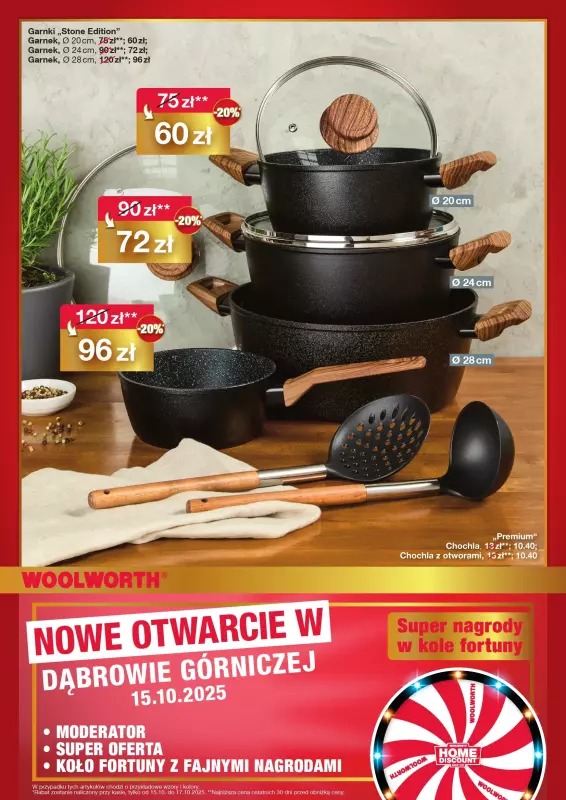 Woolworth - gazetka promocyjna WIELKIE OTWARCIE! DĄBROWA GÓRNICZA, ul.Porozumienia Dąbrowskiego 1980 od środy 15.10 do piątku 17.10 - strona 9
