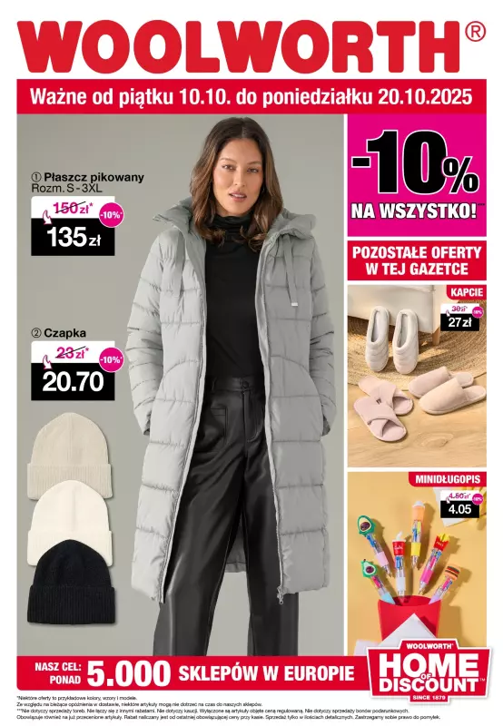 Woolworth - gazetka promocyjna Gazetka od piątku 10.10 do poniedziałku 20.10
