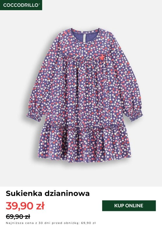 #Komunia - gazetka promocyjna Coccodrillo | Sukienki z wyprzedaży już od 39,90 zł od wtorku 06.05 do poniedziałku 12.05 - strona 9