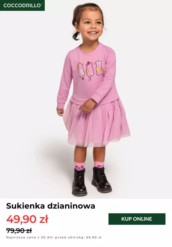 #Komunia - gazetka promocyjna Coccodrillo | Sukienki z wyprzedaży już od 39,90 zł od wtorku 06.05 do poniedziałku 12.05 - strona 10