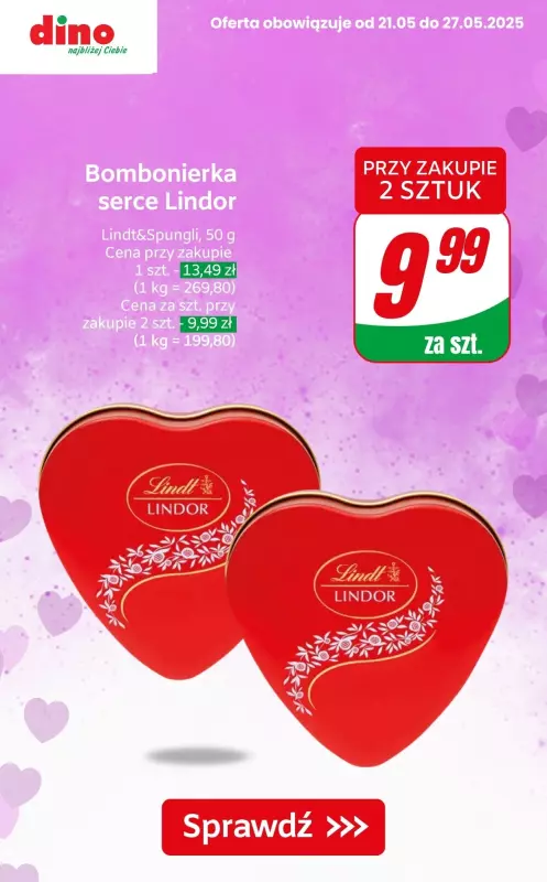 #Dzień Matki - gazetka promocyjna Dino | Kwiaty, czekoladki i upominki na Dzień Mamy! od czwartku 22.05 do wtorku 27.05 - strona 4