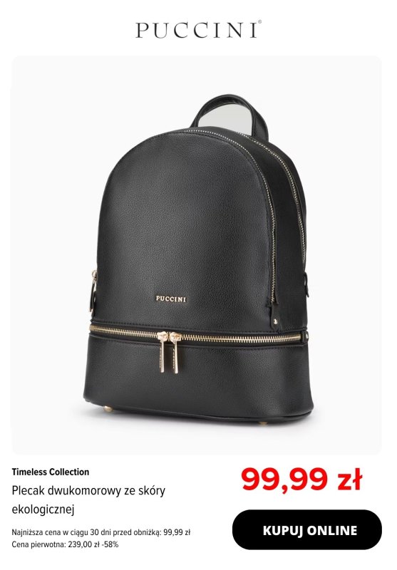 #Dzień Matki - gazetka promocyjna Puccini | Torebki i Galanteria -15% extra przy zakupach od 149,99 zł od czwartku 22.05 do poniedziałku 26.05 - strona 7