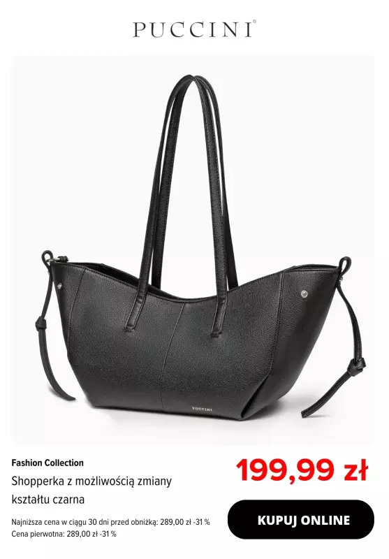 #Dzień Matki - gazetka promocyjna Puccini | Torebki i Galanteria -15% extra przy zakupach od 149,99 zł od czwartku 22.05 do poniedziałku 26.05 - strona 2