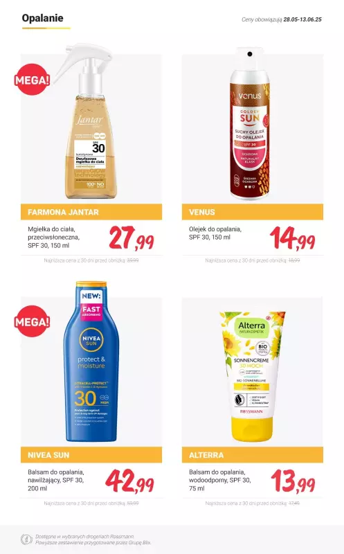 #Koniec Szkoły - gazetka promocyjna Rossmann | Letnie hity - promocje! od niedzieli 01.06 do piątku 13.06 - strona 15