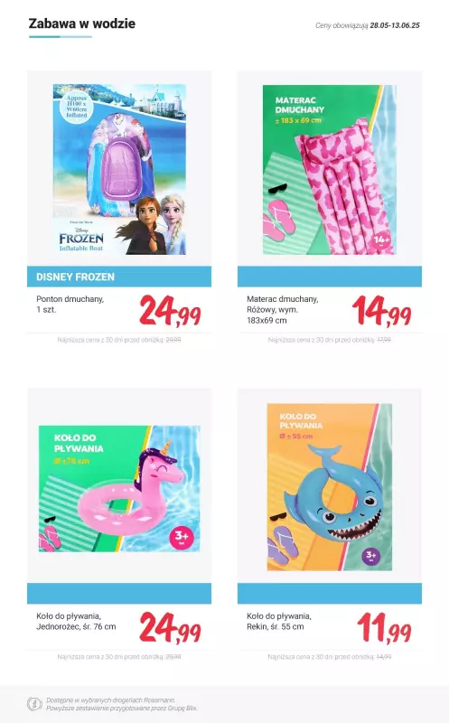 #Koniec Szkoły - gazetka promocyjna Rossmann | Letnie hity - promocje! od niedzieli 01.06 do piątku 13.06 - strona 9