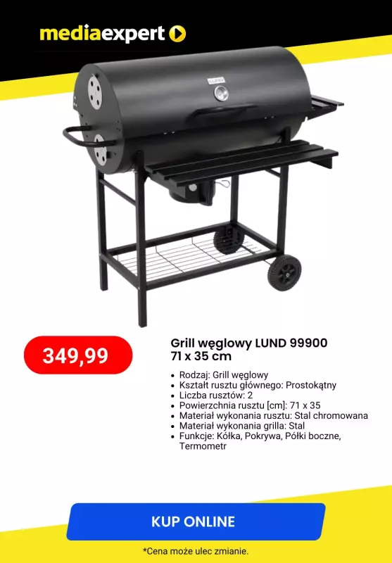 #Koniec Szkoły - gazetka promocyjna Media Expert | Gorące okazje na grille od wtorku 03.06  - strona 2