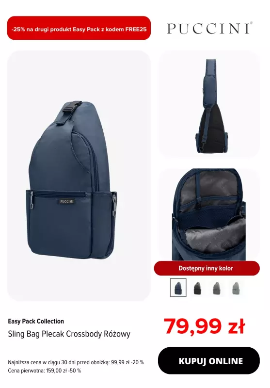 #Koniec Szkoły - gazetka promocyjna Puccini | -25% na drugi, tańszy produkt Easy Pack od wtorku 03.06 do poniedziałku 16.06 - strona 6