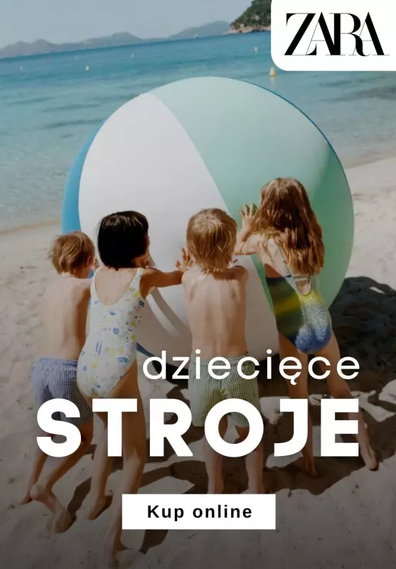 #Koniec Szkoły - gazetka promocyjna Zara | Dziecięce stroje kąpielowe od piątku 13.06 do czwartku 19.06