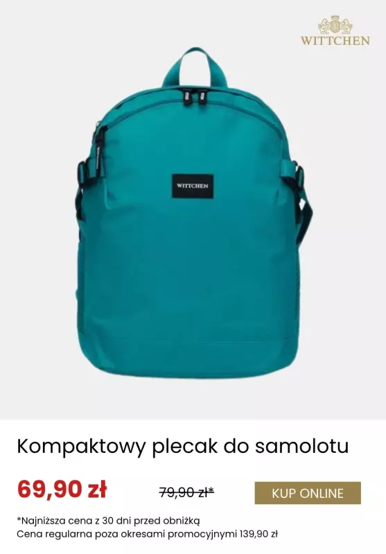 #Koniec Szkoły - gazetka promocyjna Wittchen | Dodatkowe -20% na drugi plecak   - strona 2