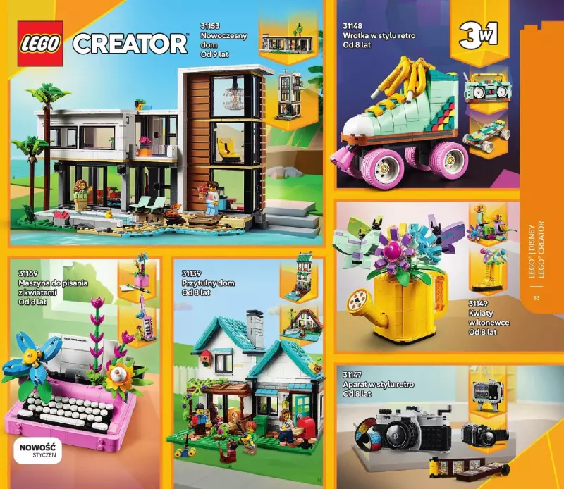 LEGO - gazetka promocyjna Katalog od wtorku 04.02 do poniedziałku 30.06 - strona 55