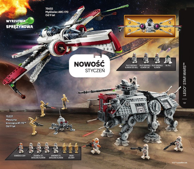 LEGO - gazetka promocyjna Katalog od wtorku 04.02 do poniedziałku 30.06 - strona 133