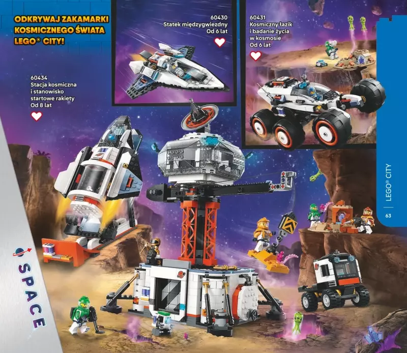 LEGO - gazetka promocyjna Katalog od poniedziałku 28.07 do środy 31.12 - strona 63