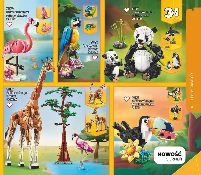 LEGO - gazetka promocyjna Katalog od poniedziałku 28.07 do środy 31.12 - strona 51