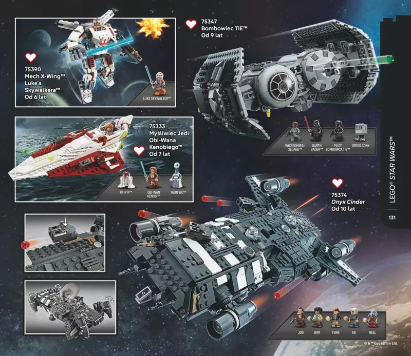 LEGO - gazetka promocyjna Katalog od poniedziałku 28.07 do środy 31.12 - strona 131