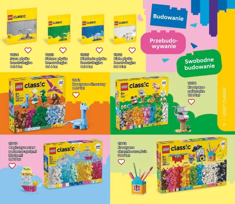 LEGO - gazetka promocyjna Katalog od poniedziałku 28.07 do środy 31.12 - strona 27
