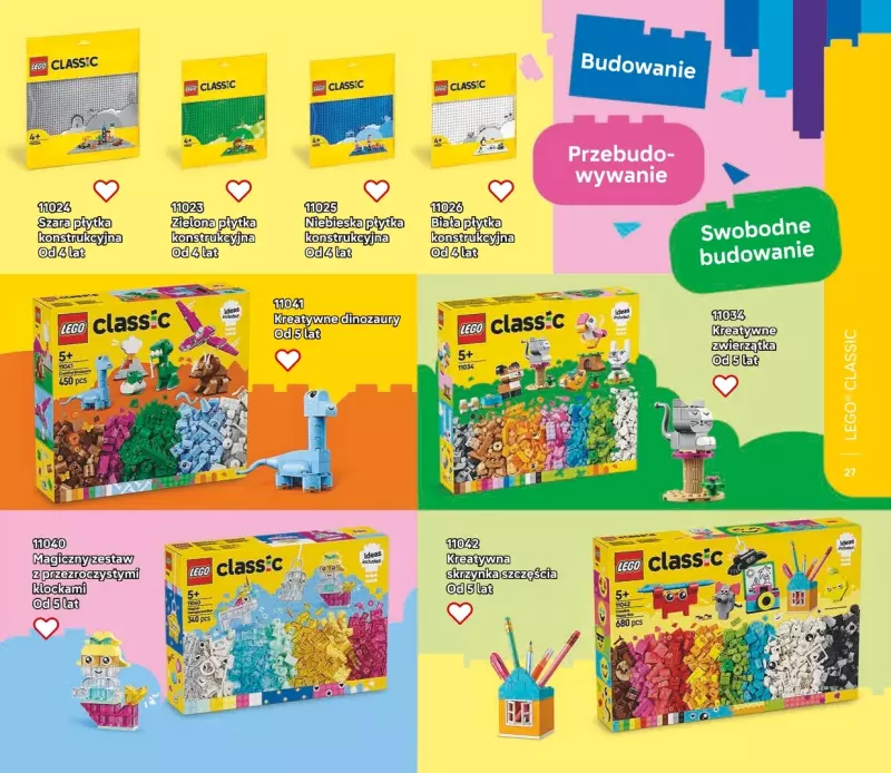 LEGO - gazetka promocyjna Katalog od poniedziałku 28.07 do środy 31.12 - strona 27