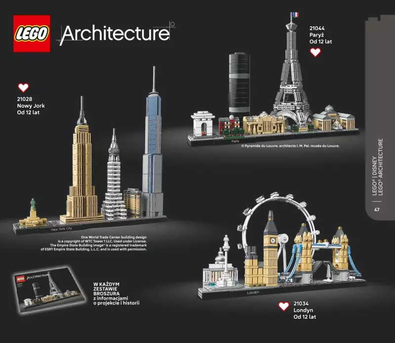 LEGO - gazetka promocyjna Katalog od poniedziałku 28.07 do środy 31.12 - strona 47
