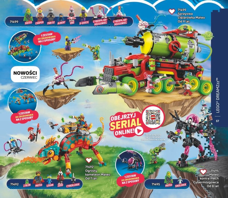 LEGO - gazetka promocyjna Katalog od poniedziałku 28.07 do środy 31.12 - strona 57
