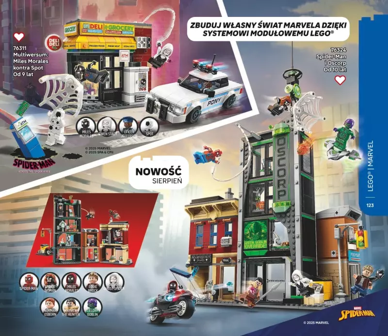 LEGO - gazetka promocyjna Katalog od poniedziałku 28.07 do środy 31.12 - strona 123