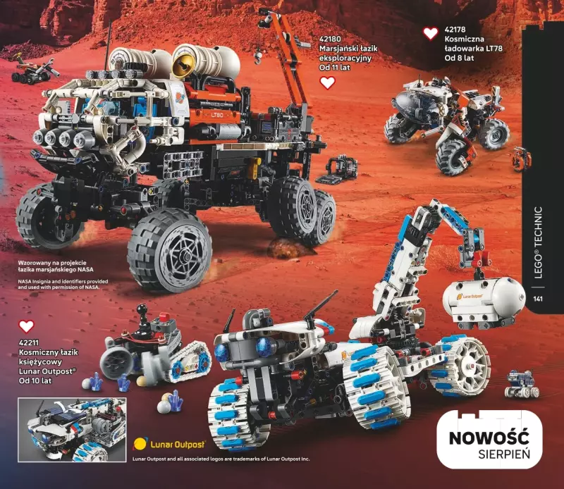LEGO - gazetka promocyjna Katalog od poniedziałku 28.07 do środy 31.12 - strona 141