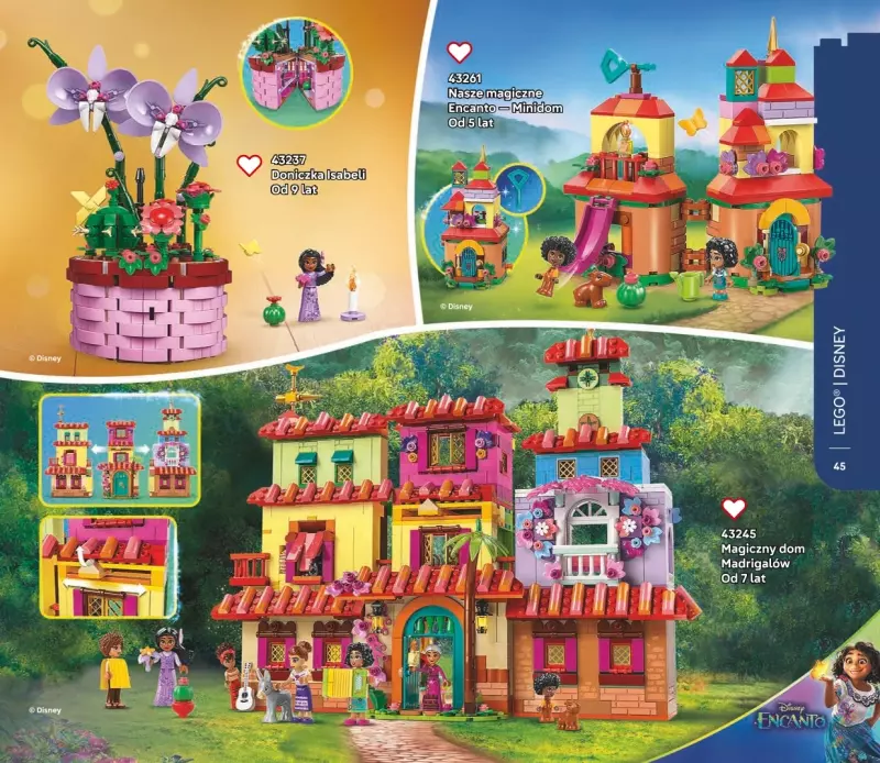 LEGO - gazetka promocyjna Katalog od poniedziałku 28.07 do środy 31.12 - strona 45