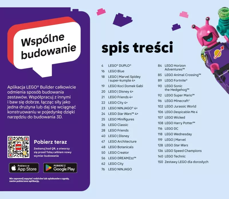 LEGO - gazetka promocyjna Katalog od poniedziałku 28.07 do środy 31.12 - strona 3