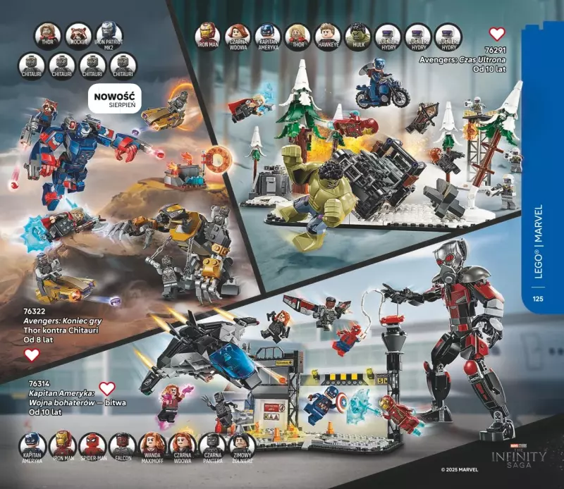 LEGO - gazetka promocyjna Katalog od poniedziałku 28.07 do środy 31.12 - strona 125
