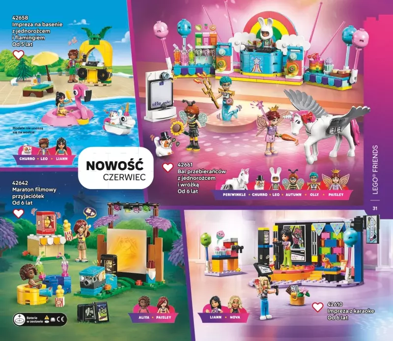 LEGO - gazetka promocyjna Katalog od poniedziałku 28.07 do środy 31.12 - strona 31