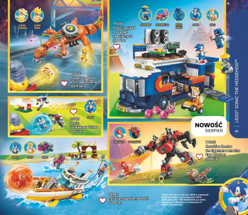 LEGO - gazetka promocyjna Katalog od poniedziałku 28.07 do środy 31.12 - strona 91