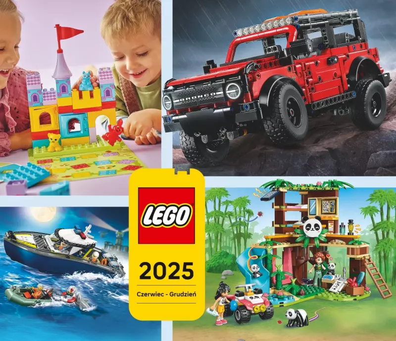 LEGO - gazetka promocyjna Katalog od poniedziałku 28.07 do środy 31.12
