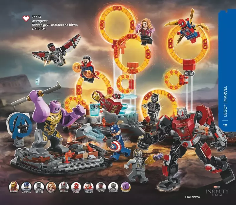 LEGO - gazetka promocyjna Katalog od poniedziałku 28.07 do środy 31.12 - strona 121
