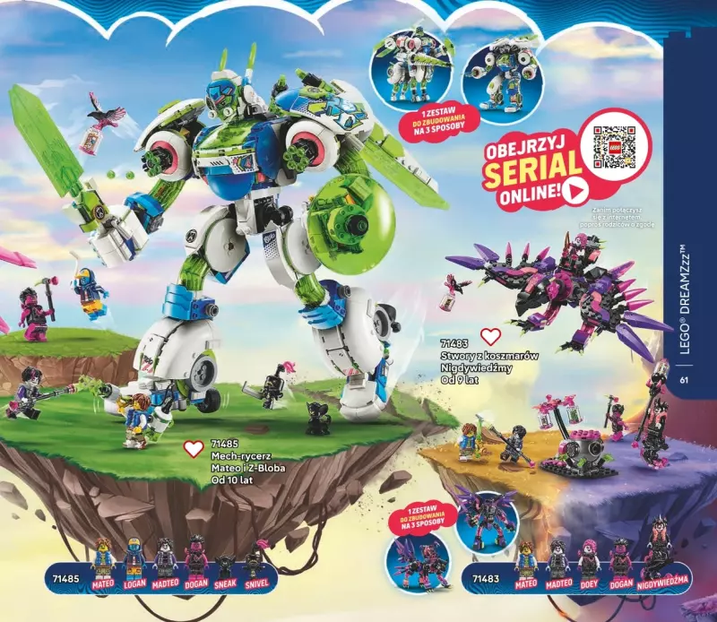 LEGO - gazetka promocyjna Katalog od poniedziałku 28.07 do środy 31.12 - strona 61