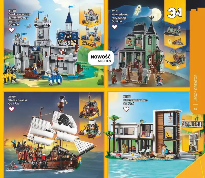 LEGO - gazetka promocyjna Katalog od poniedziałku 28.07 do środy 31.12 - strona 55