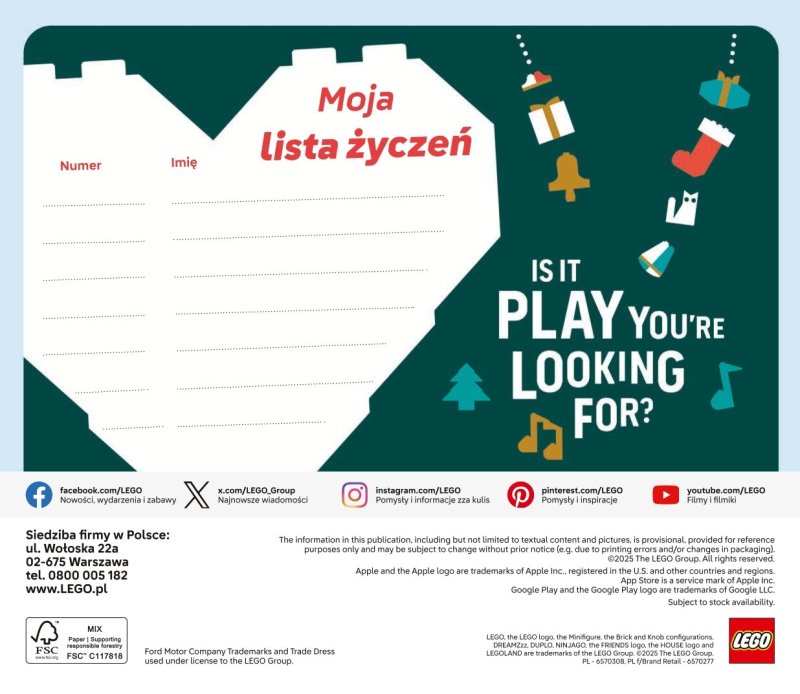 LEGO - gazetka promocyjna Katalog od poniedziałku 28.07 do środy 31.12 - strona 164