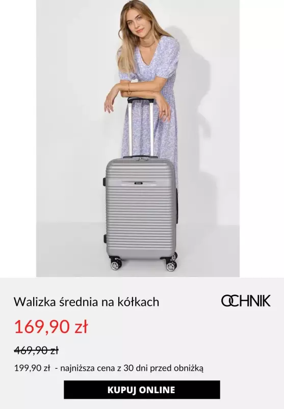 Ochnik - gazetka promocyjna -20% na drugą i każdą kolejną walizkę od piątku 08.11 do środy 20.11 - strona 2