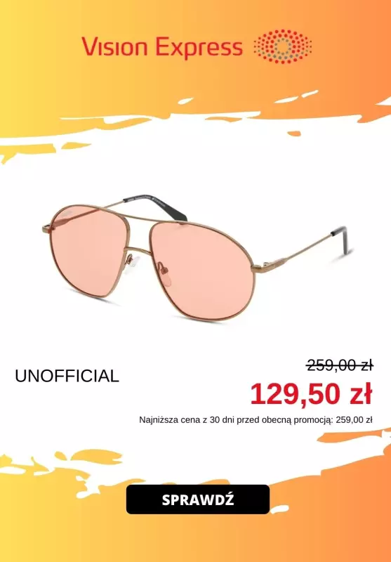 Vision Express - gazetka promocyjna Do -50% na okulary przeciwsłoneczne od czwartku 20.07  - strona 2