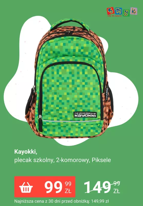 #BACK TO SCHOOL - gazetka promocyjna Smyk | Do -50% wyprzedaż artykułów szkolnych od niedzieli 17.08 do wtorku 30.09 - strona 11
