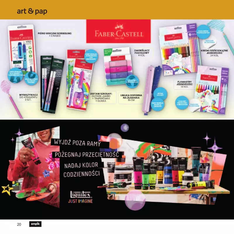 #BACK TO SCHOOL - gazetka promocyjna Empik I Witaj w klubie wzorowo przygotowanych od czwartku 14.08 do wtorku 26.08 - strona 20